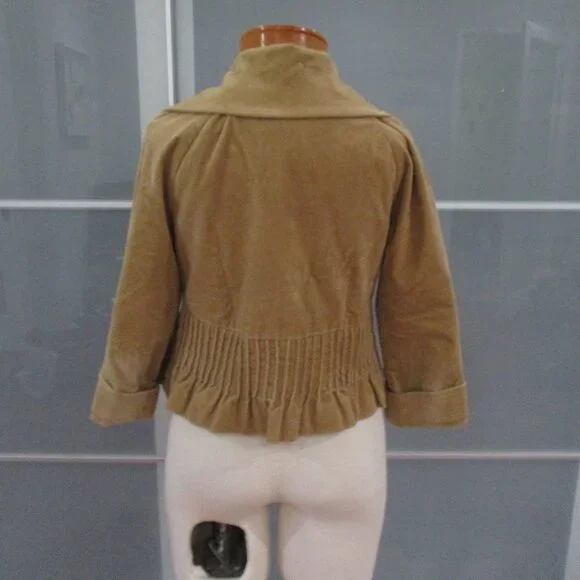 Anthropologie Elevenses 3/4 Sleeve Swing Jacket - Picture 3 of 5